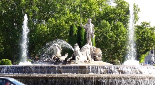 Fontaine dédié à Neptune, Dieu des Mers