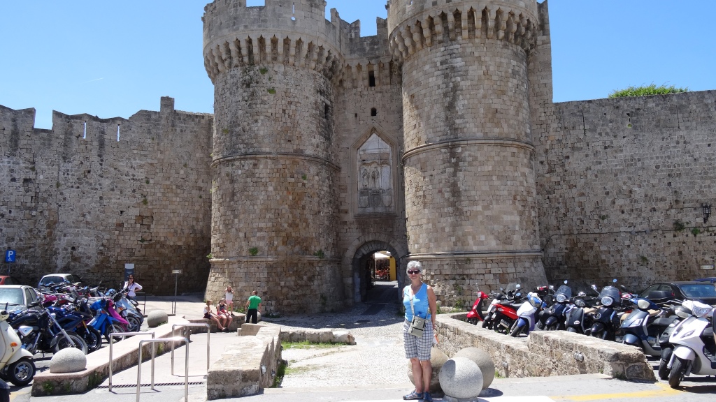 Porte de la Mer: entrée principale de la Cité médiévale de Rhodes